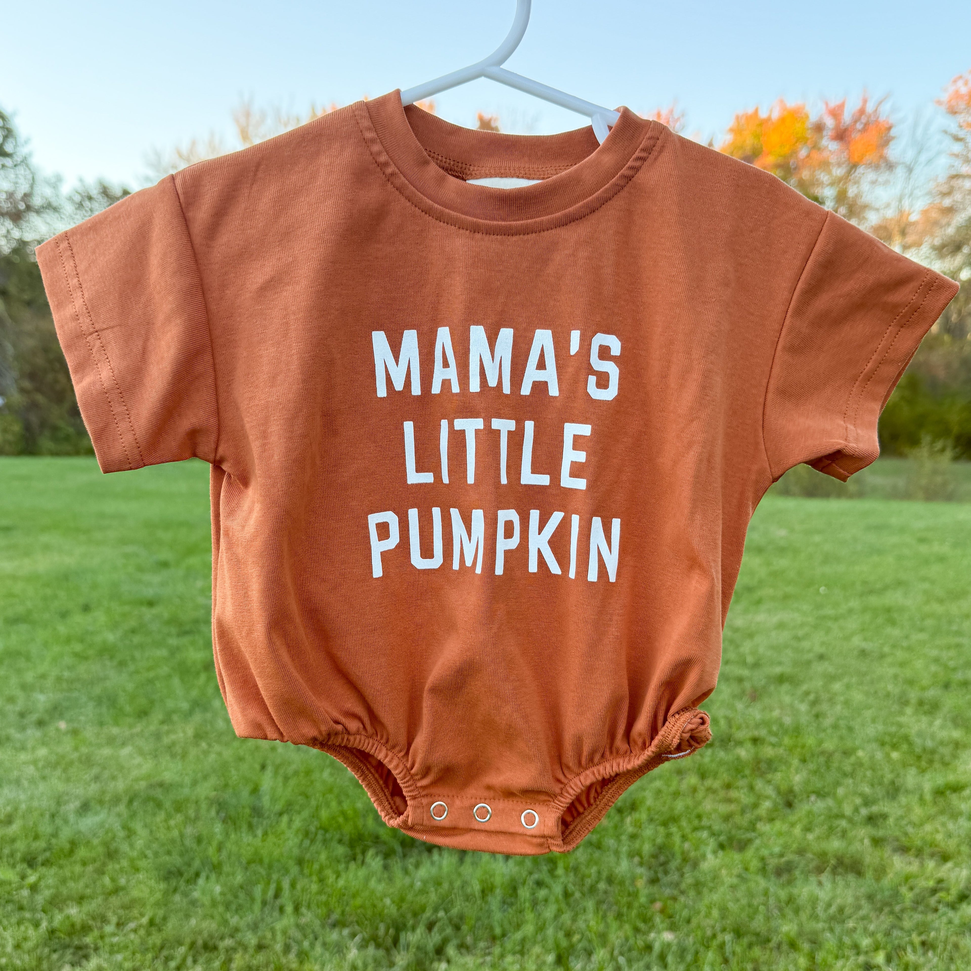 Mama’s Little Pumpkin T-Shirt Onesie