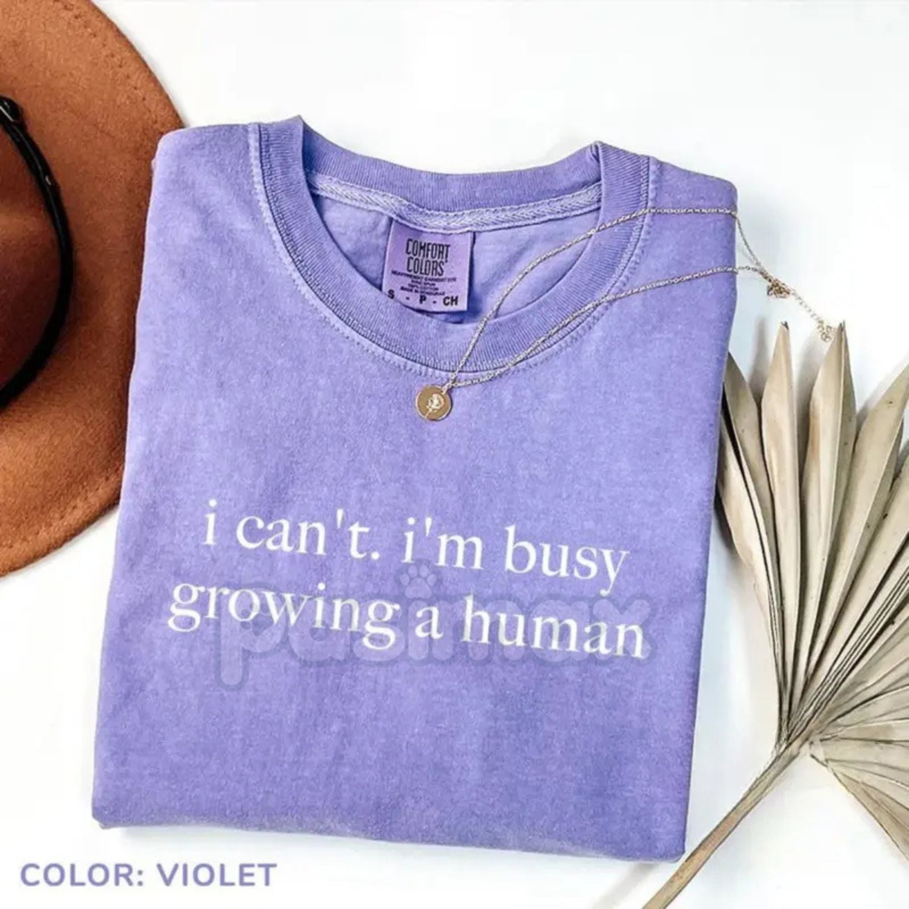 Comfort Colors® Oversized Maternity Tee