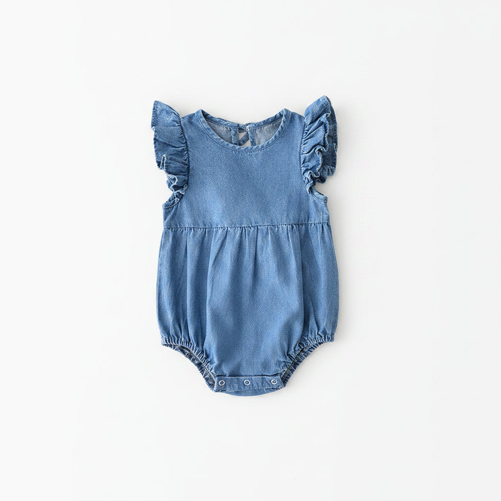 Western Denim Romper – Cowgirl or Cowboy
