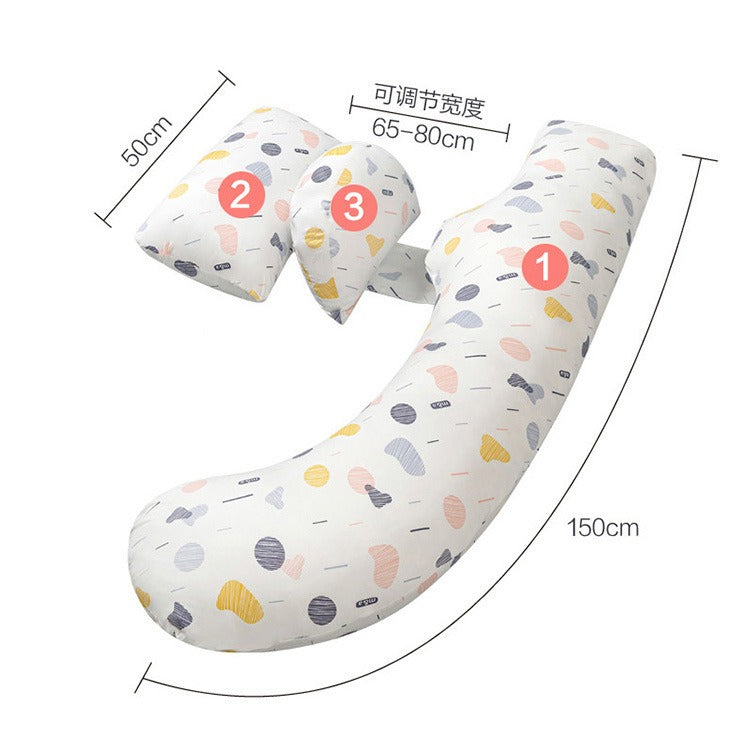 C-Shaped Maternity Pregnancy Body Pillow