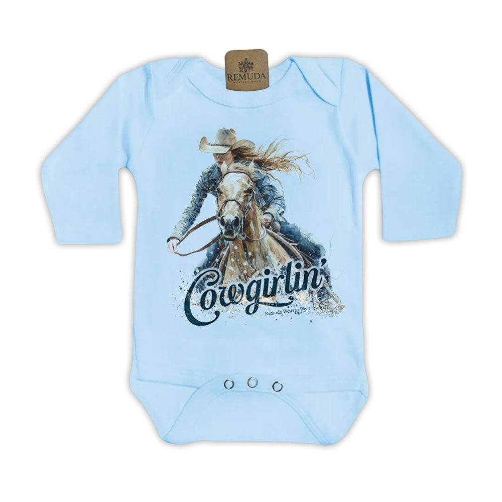 Cowgirlin' - Infant Western One Piece Romper