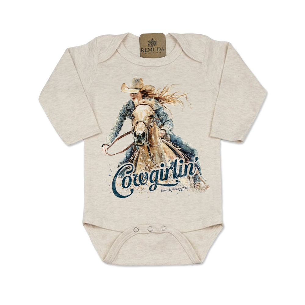 Cowgirlin' - Infant Western One Piece Romper