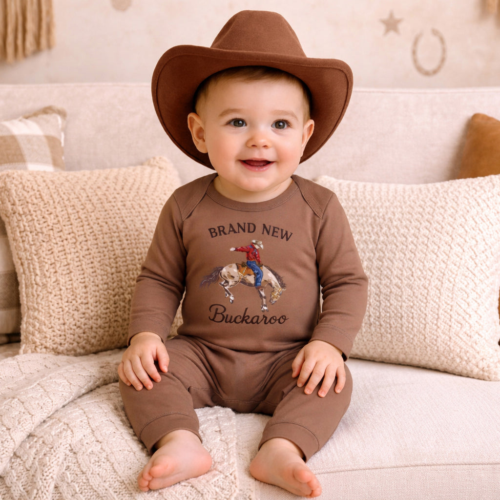 Buckaroo Baby Western Cowboy Romper