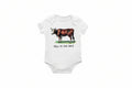 New to the Herd - Vintage Retro Cattle Ranch Onesie
