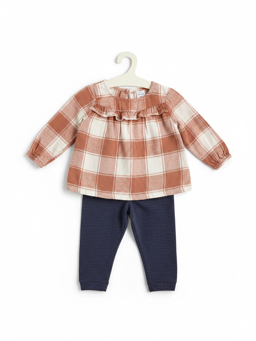 Preloved Carter's Flannel Set