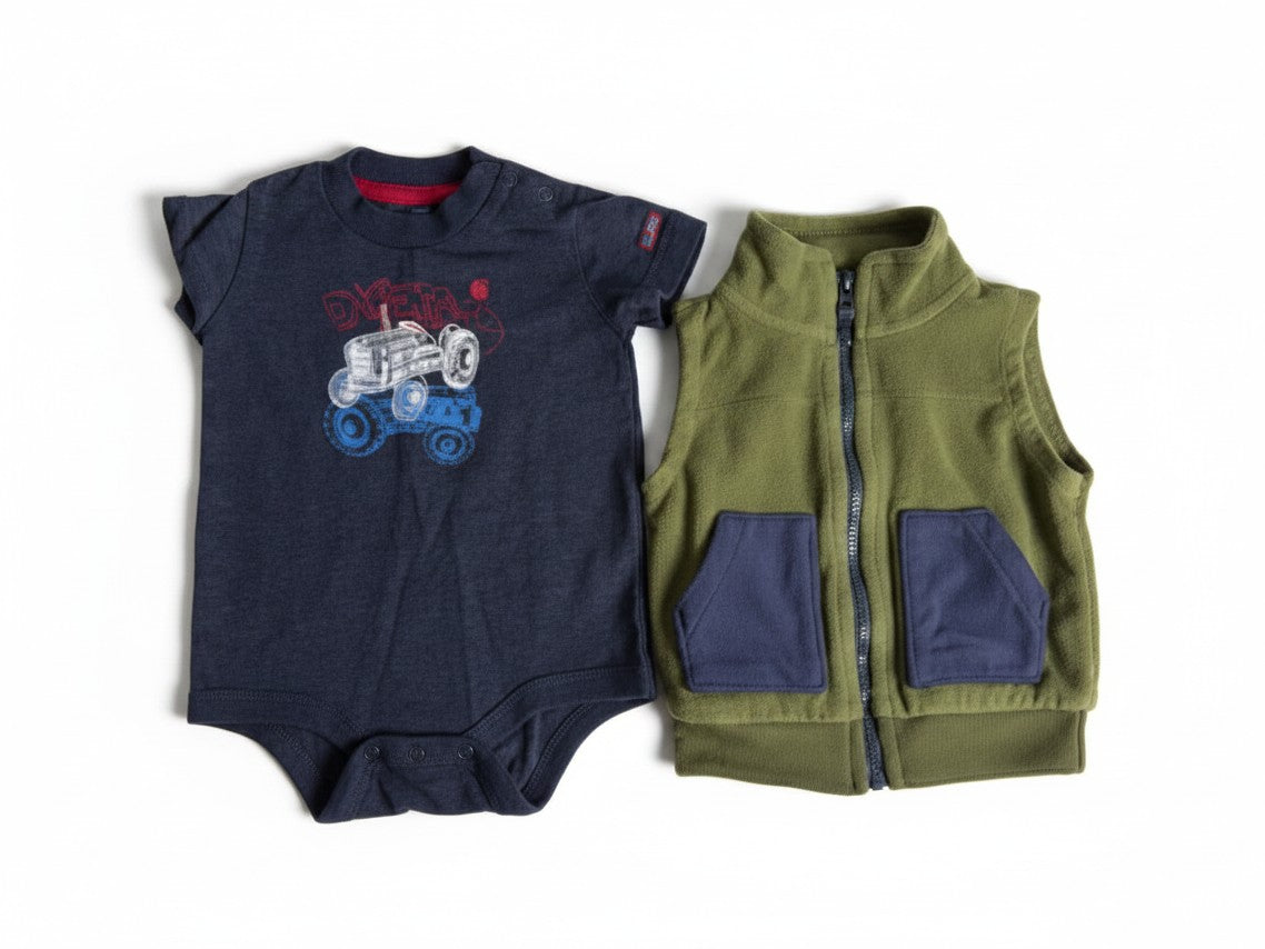Preloved Onesie and Vest