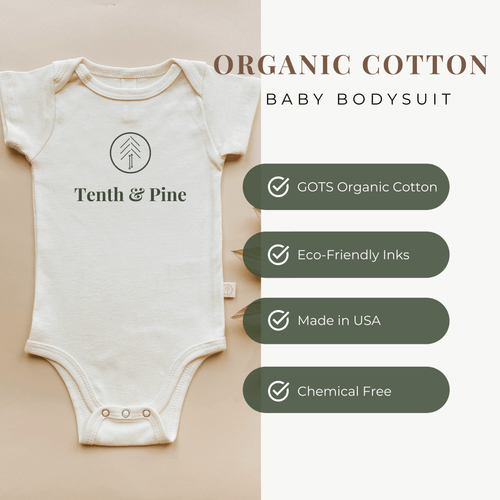 Big Sister Clay Organic Cotton Onesie